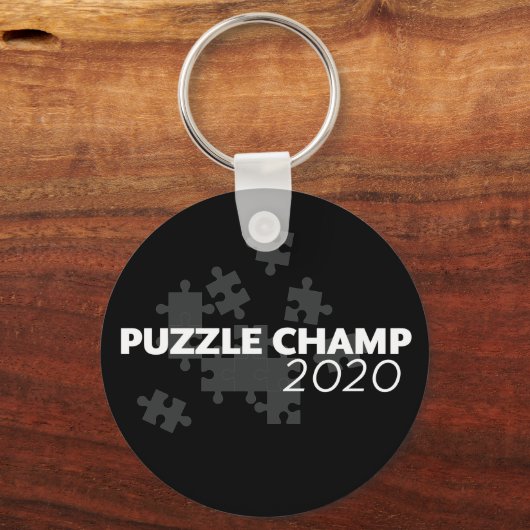 Porte-clés Puzzle Champ 2020 (Recto)
