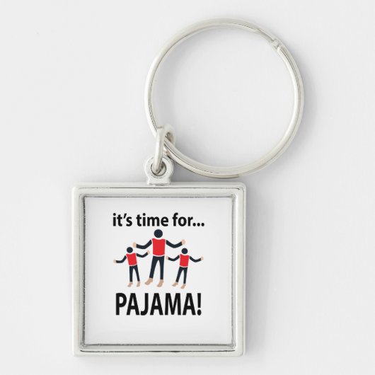 Porte-clés Pyjama C'est l'heure du Pyjama (Devant)