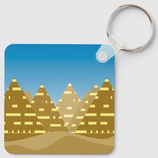 Porte-clés Pyramide (Dos)