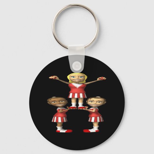 Porte-clés Pyramide de soutien (Recto)