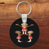 Porte-clés Pyramide de soutien (Recto)