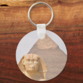 Porte-clés Pyramides de Gizeh Sphinx Pharaon Égypte ancienne (Recto)