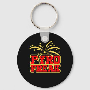 Porte-clés Pyro Freak Fireworks Nouvel An Fête Fun Cadeau