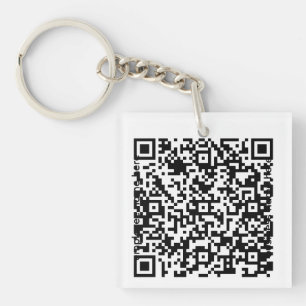 Porte-clés QR Code en acrylique