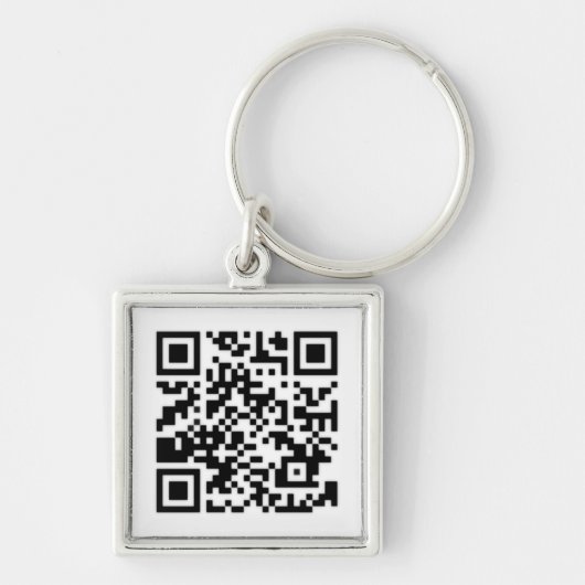 Porte-clés Qr Code RickRoll Gif (Devant)