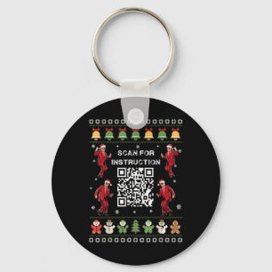 Porte-clés Qr Trump Dance Code Président Analyse De L'Instruc