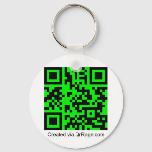 Porte-clés QrRage.com - votre code de la coutume QR