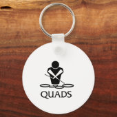 Porte-clés QUADS - Drums à ténors (Recto)