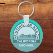 Porte-clés Quai Huntington Beach (Recto)