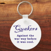 Porte-clés Quakers - Guerre (Recto)