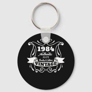 Porte-clés Qualité vintage 1984 Âgé À La Perfection Authe