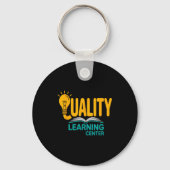 Porte-clés Quality Learning Center Funny School Quote  (Recto)