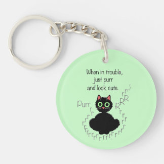 Porte-clés Quand dans le problème