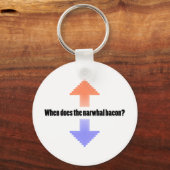 Porte-clés Quand la balise Narwhal upvote-t-elle la question  (Recto)