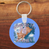 Porte-clés Quand les porcs volent (Recto)