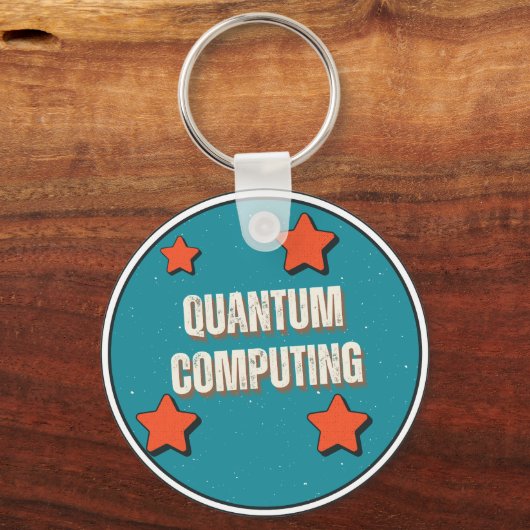 Porte-clés Quantum Computing Science (Verso)