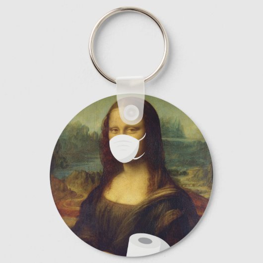 Porte-clés Quarantine Mona Lisa (Recto)
