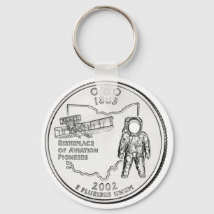 Porte-clés Quart de dollar de l'Ohio State