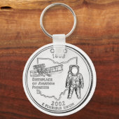 Porte-clés Quart de dollar de l'Ohio State (Recto)
