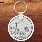 Porte-clés Quart de dollar du Maine (Recto)