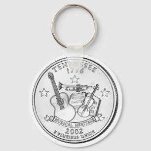 Porte-clés Quart de dollar du Tennessee