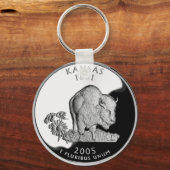 Porte-clés Quartier d'État de Faux Kansas (Recto)