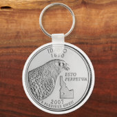 Porte-clés Quartier d'État de l'Idaho (Recto)