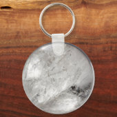 Porte-clés quartz cristal zen amour cicatrisation pierre scin (Recto)