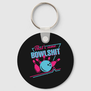 Porte-clés Que Des Épingles De Boule De Bowl Frappe Spilt Drô