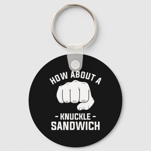 Porte-clés Que diriez-vous d'une boîte à sandwich Knuckle 1 (Recto)