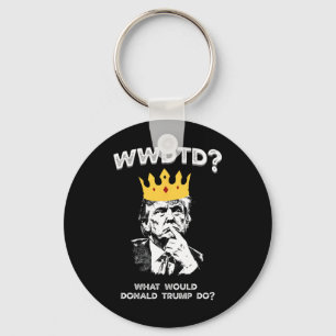 Porte-clés Que ferait Donald Trump Wwdtd Drôle Président M