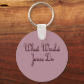 Porte-clés Que ferait Jésus Porte - clé (Recto)