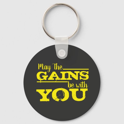 Porte-clés Que les gains soient avec vous (Recto)
