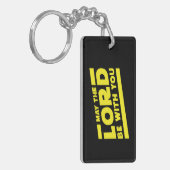 Porte-clés Que l'Éternel soit avec toi (Devant gauche)