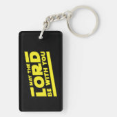 Porte-clés Que l'Éternel soit avec toi (Dos)