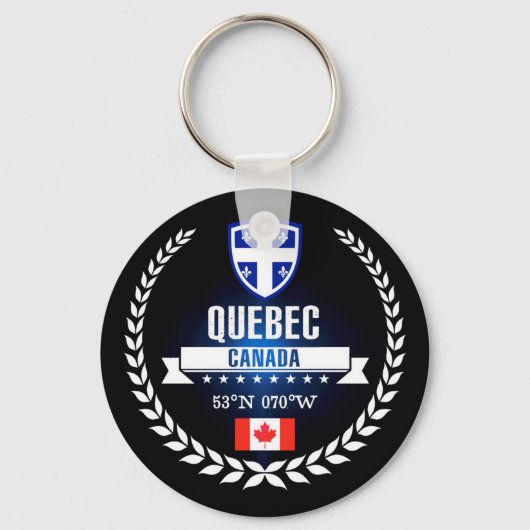Porte-clés Québec (Recto)