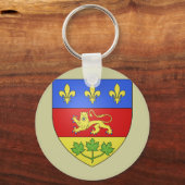 Porte-clés Québec, Canada (Recto)