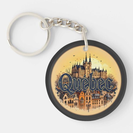 Porte-clés Québec Canada (Devant)