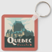 Porte-clés Québec Canada | Château Frontenac (Dos)