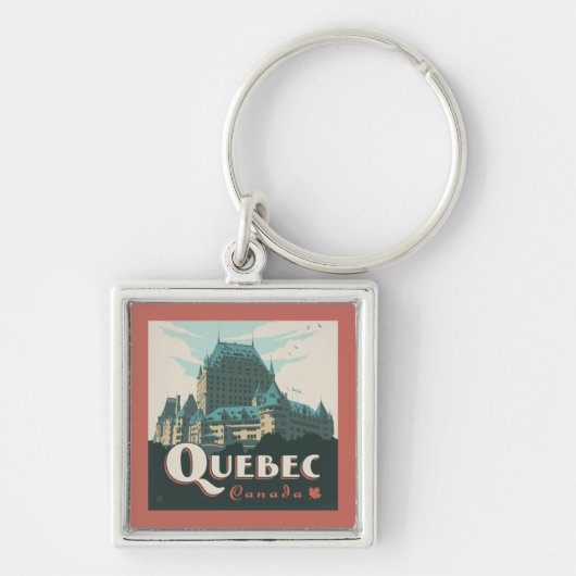 Porte-clés Québec Canada | Château Frontenac (Devant)