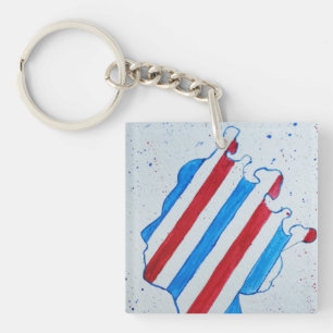 Porte-clés Queen Elizabeth II Jubilee Platinum Angleterre Roy