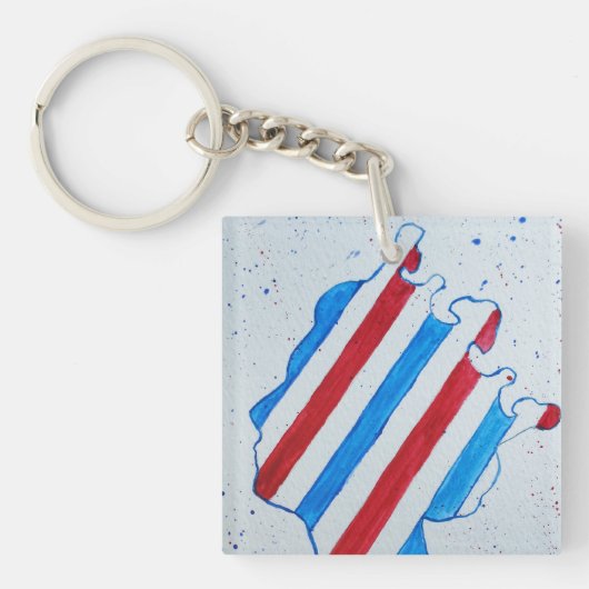 Porte-clés Queen Elizabeth II Jubilee Platinum Angleterre Roy (Devant)