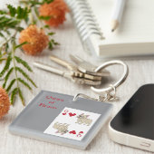 Porte-clés Queen of Hearts (Devant Droit)