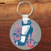 Porte-clés Queen of hearts conception de chaussures pointue (Recto)