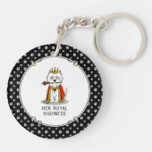 Porte-clés Queen Westie Dog West Highland White Terrier (Dos)