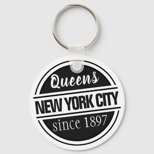 Porte-clés Queens NYC 1897 (Recto)