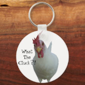 Porte-clés Quel Cluck ? ! (Recto)