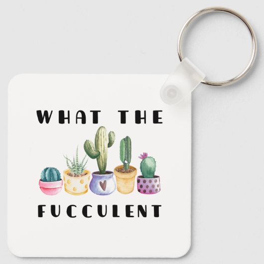 Porte-clés Quel Fucculent (Dos)