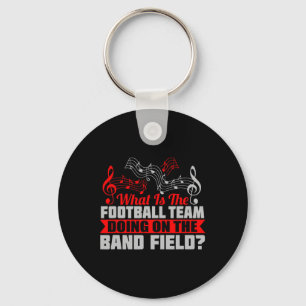 Porte-clés Quelle équipe de football sur le terrain de la fan