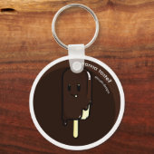 Porte-clés Quelque chose de chocolat (Recto)